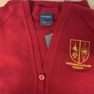 Greenwich house cardigan with Logo