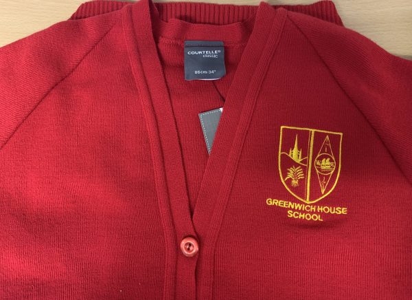Greenwich house cardigan with Logo